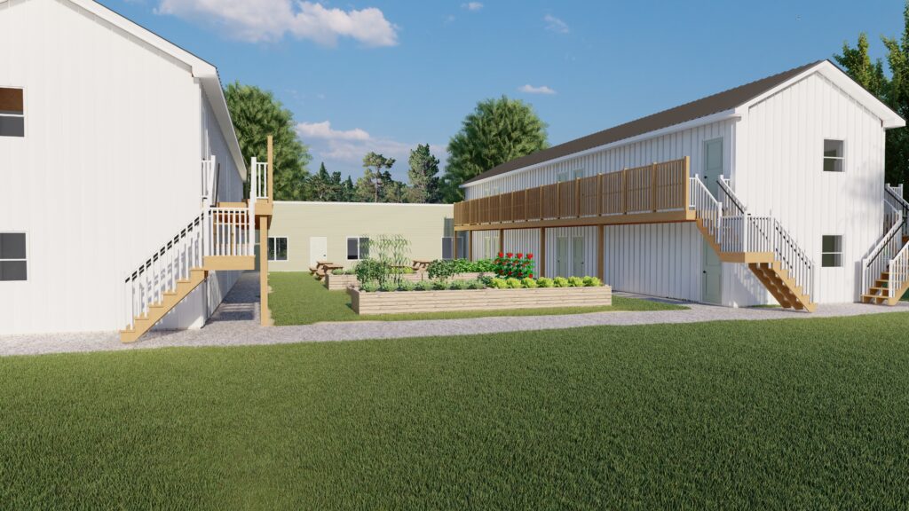 Transitional Housing Rendering